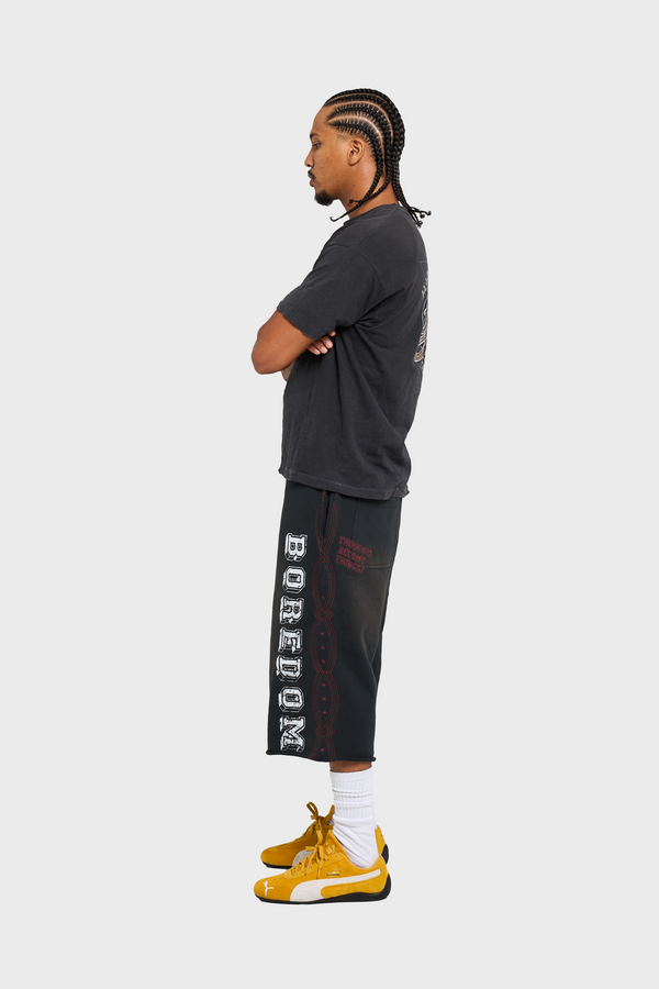 Collegiate Sweat Short - Vintage Black
