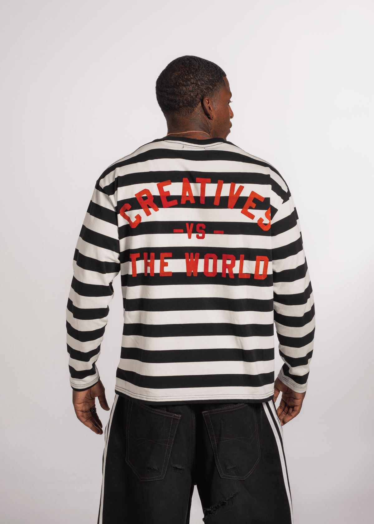 BK Stripe L/S tee - Boredom Kills