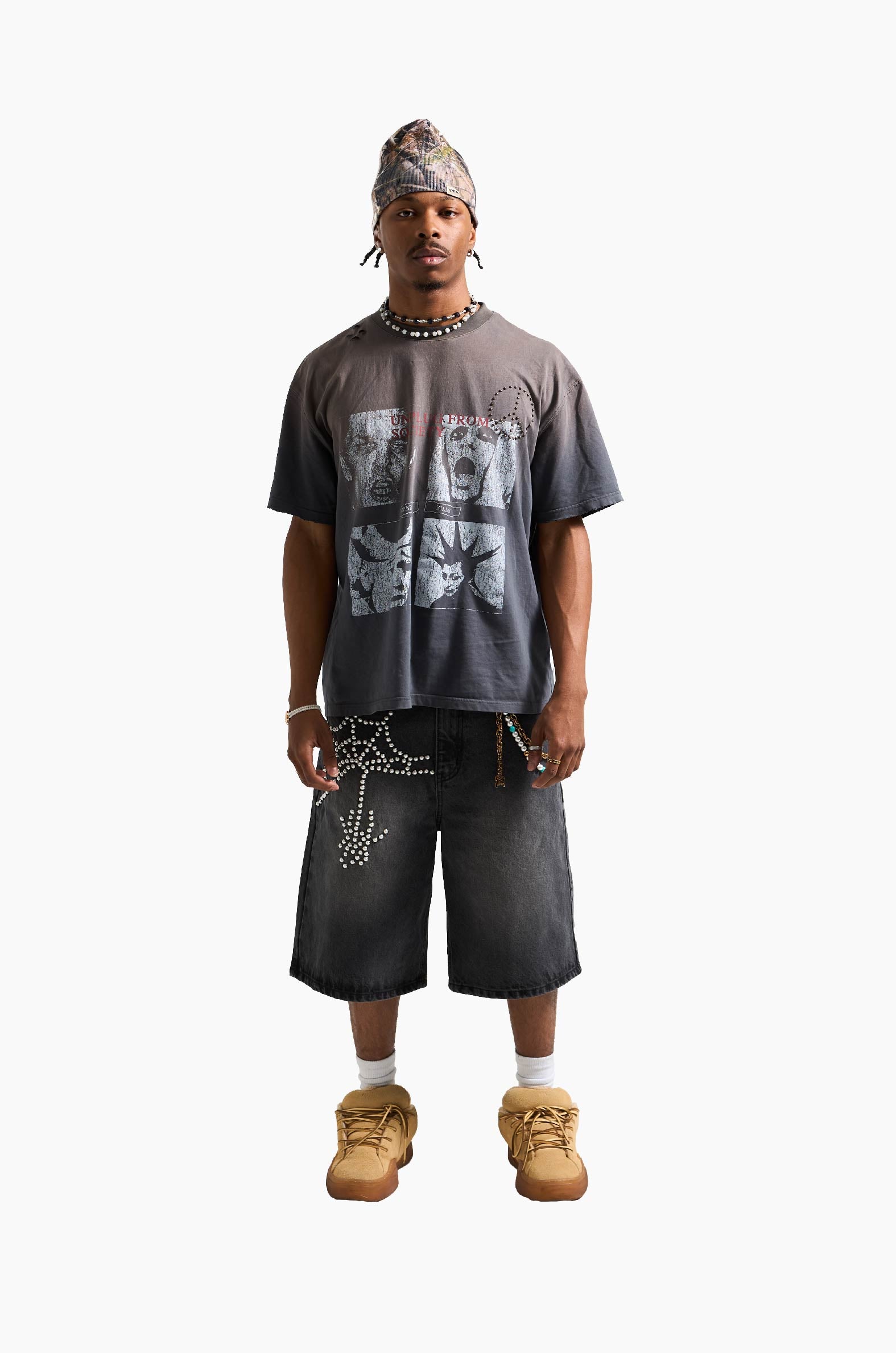 Studded Unplug Tee